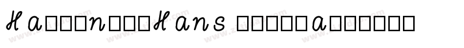 HarmonyOSHans Regula字体转换